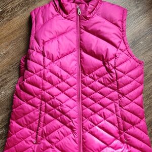 Vibrant Pink Quilted Vest